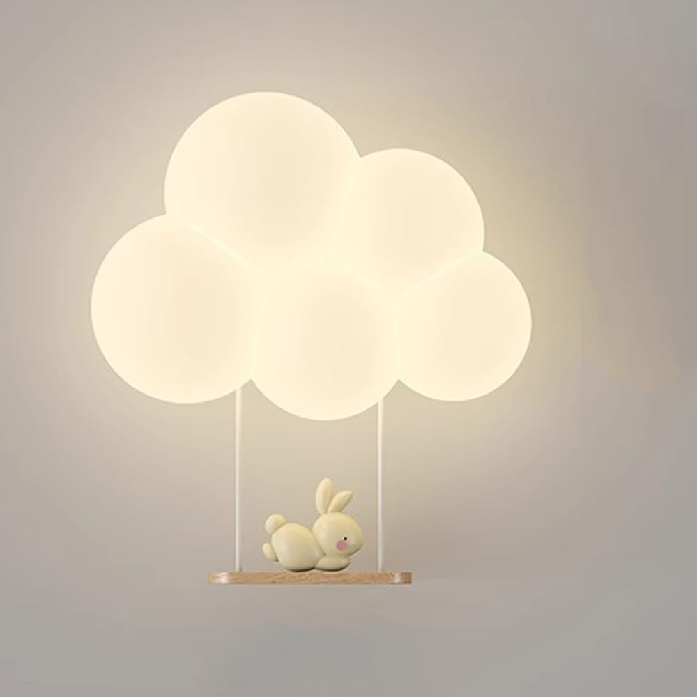 Modern Cute Cartoon LED Wall Lamps Art Creative Animals Balloons Lights for Chidren's Bedroom Living Room Home Decor Chandeliers